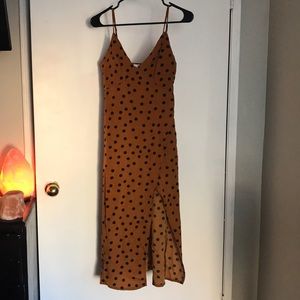 Polka dot polly mini dress never been worn